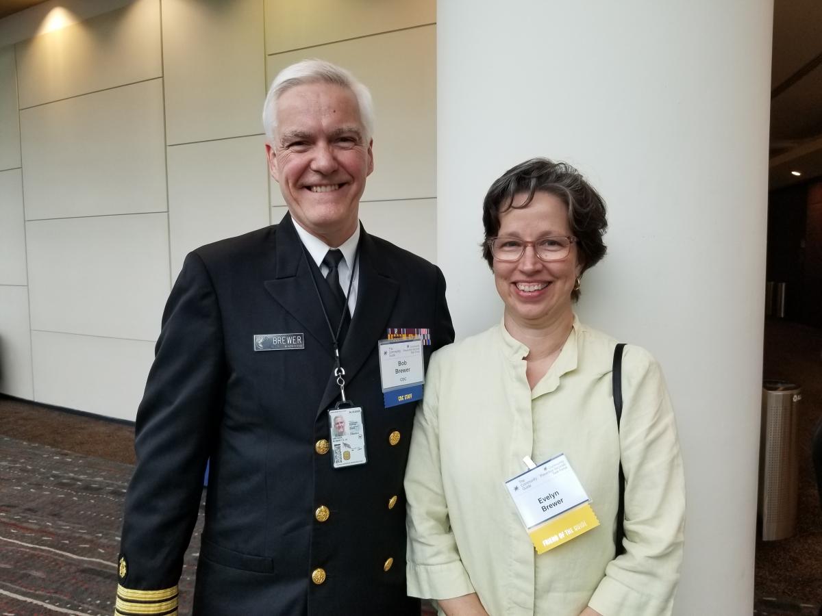 CAPT Robert and Evelyn Brewer