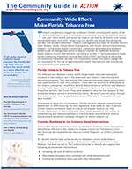 First page of Florida Tobacco Free In Action story